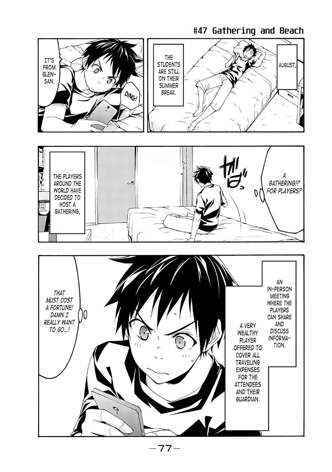 I'm standing on 1,000,000 lives Chapter 47 1